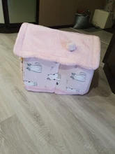 Bed-Mat Basket Kennel Sofa Pet-Products Dog-House Cat-Nest Puppy Cave Dogs Foldable Small