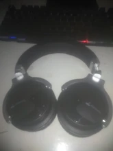 Meidong-auriculares inalámbricos E7B con Bluetooth, dispositivo con cancelación activa de ruido, por encima de la oreja, con micrófono y graves profundos