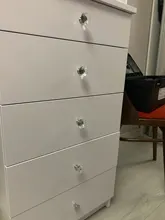 Wardrobe Handles Hardware Drawer Pull Cupboard Glass-Knobs Cabinet-Door Crystal Diamond-Shape