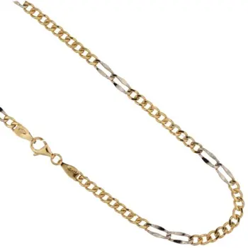 

Yellow Gold Filled Men 'S Necklace and White 803321731246