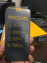 Versión Global POCO M3 4GB 64GB / 128GB Smartphone Snapdragon 662 Octa Core 6,53 FHD + teléfono móvil 48MP AI Triple 6000mAh Cámara