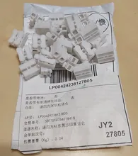 Conectores de Cable de bloqueo de empalme rápido CH2, terminales de Cable eléctrico de 2 pines, 20x17,5x13,5mm para una fácil Unión segura en cables, 30 Uds.