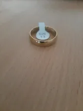 Anillos de acero inoxidable para hombre y mujer, anillo de titanio