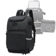 JINTU Multi-functional Camera Bag Photo Backpack Waterproof Large Capacity Portable Travel DSLR Camera Bag Digital Cameras Bag