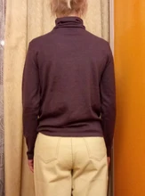 Womens Sweater Turtleneck AMII Tops Solid-Basic Winter Causal Autumn Minimalism 