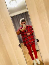 Oversized Shirts Clothing Tops Button Female Blouse Long-Sleeve Toppies Vintage Plus-Size