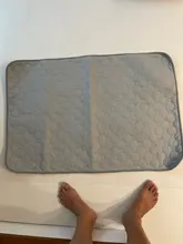 Esterilla para pañales de perro mascota, absorbente y resistente al agua, almohadilla lavable para orinar, pañales reutilizables para cachorros, esterilla de entrenamiento para perros