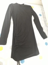 Bodycon Dress Turtleneck Bandage Mini Long-Sleeve Julissa Mo Party Ruched Skinny Black