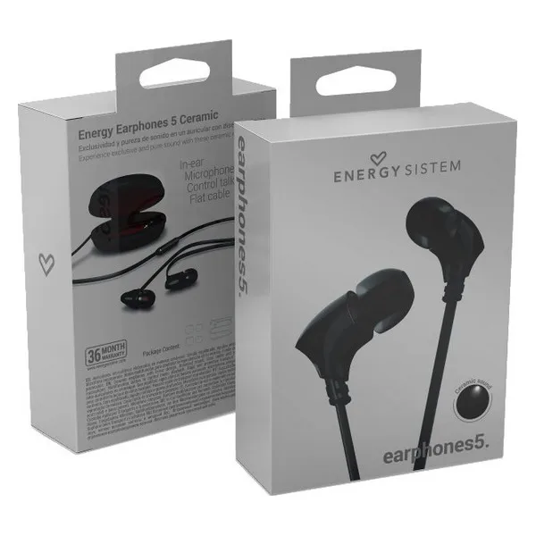 Наушники-вкладыши Energy Sistem 444762 Black