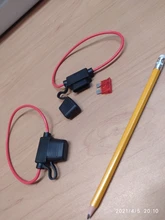 Fuse-Holders Power-Socket Inline Waterproof Blade-Type Small with 10A Auto-Car-Replacement