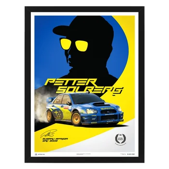 

Poster in the frame Subaru Impreza WRC 2003 - Petter Solberg - , 32x42 cm