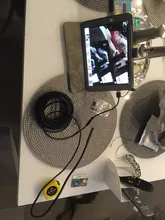 Cámara endoscópica de 5,5mm, boroscopio-10M de 1M, cable duro Flexible, IP67, impermeable, USB, Micro cámara de inspección con 6LED para Android y PC