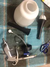 Tornador-pistola de limpieza Tornado para coche, herramientas de limpieza en seco, pistola de lavado de coche con cepillo, limpieza Interior y Exterior de coche