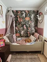 Wallpaper Mural Asian Bedroom Animals Beibehang Living-Room Home-Decor Tv Background