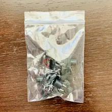 Interruptor de botón táctil momentáneo, pulsador negro, 12x12 H = 4,3/4,5/5/5.5/6/7/8-17MM, 4 pines, 10 Uds.