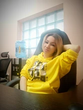 Tops Hoody Spring Harajuku Brown Anime Black Fleece Girls Korean-Style Cartoon Kawaii