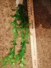 Artificial Green Seaweed Vivid Water Plants Plastic Fish Tank Plant Decorations for Aquarium