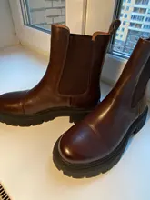 Chelsea Boots Platform Ladies Shoes Beautoday Women Round-Toe Ankle 02379 Elastic-Band