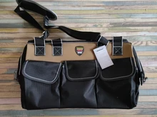 Bolsa de herramientas portátil para electricista, multifunción, instalación de reparación, lona, grande, gruesa, bolsillo de trabajo