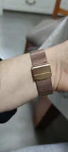 Japón Movimiento de Cuarzo de Alta Calidad 36mm hannah Martin Mujeres de Malla de Acero Inoxidable de Oro Rosa Damas Impermeable Reloj Dropshipping