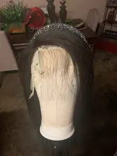 Luvin 28 30 32 34 40 pulgadas brasileño recto de la armadura del pelo 3 4 mechones con 13x4 de encaje Frontal y cierre Remy 100% cabello humano