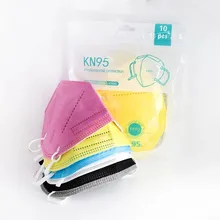 Mascarilla FFP3 KN95 de 5 capas, máscara de protección de 6 colores, respirador de seguridad, FFP2, antipolvo y contaminación, envío rápido