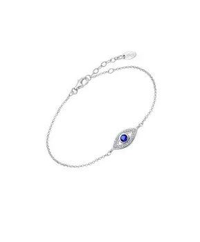 

Lotus Silver Eye bracelet