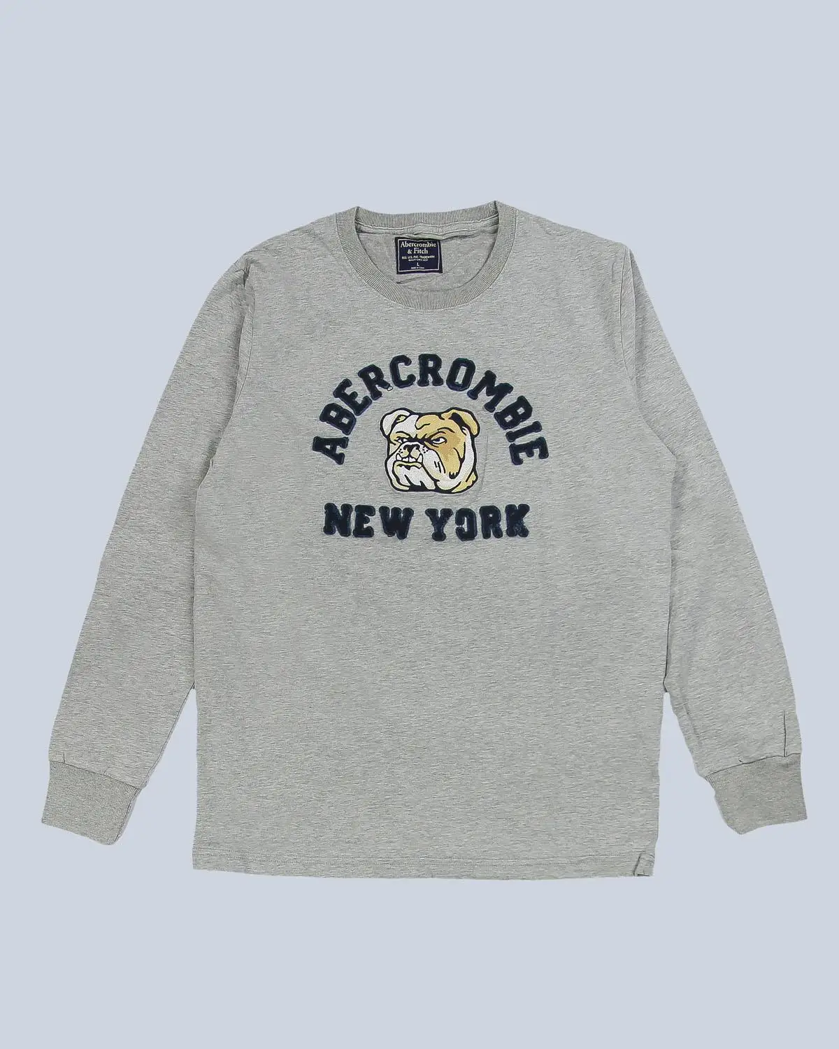Мужской лонгслив Abercrombie &amp Fitch артикул L08 | Мужская одежда