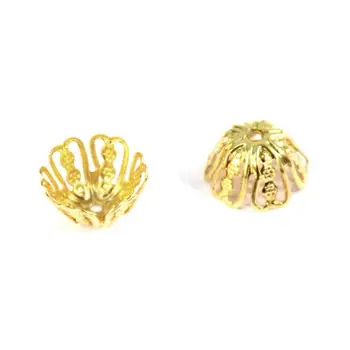 

Decorative cap fin0920, 12mm, 30 pcs/pack (gold)