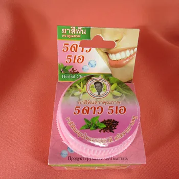 

Thai herbal toothpaste with extract earrings 5star