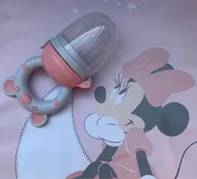 Chupete con mango de oso para bebé, alimentador de silicona de grado alimenticio PP, tetina de entrenamiento, botellas de chupete de fruta fresca, 1 Uds.