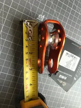 XINDA-polea de escalada en roca, herramienta de supervivencia al aire libre, aparejo de elevación alta, 5 colores