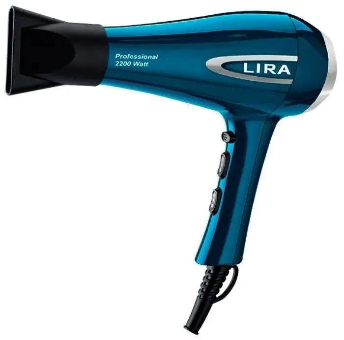 Фен LIRA LR 0706 2200Вт 2 скор-ти 3 темпер. реж профессиональный АС мотор | Бытовая техника