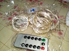 Light USB Window-String-Lights Led Curtain Remote-Control Party-Decoration Fairy-Christmas-Garland