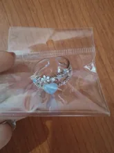 Anillos de circonita de cristal para mujer, anillos abiertos ajustables con forma de hoja de flor y mariposa, joyería de compromiso para boda, regalo, novedad de 2021
