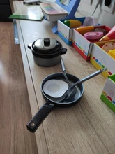 Mini olla cacerola de cocina para niños, juguete de cocina de simulación, utensilios de cocina, 44 Uds.