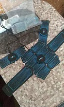 Deportes entretenimiento vibración máquina de la correa entrenador de abdominales EMS estimulador muscular Abdominal Toner Fitness entrenamiento de gimnasio en casa cinturón