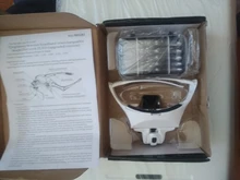 Headband Magnifier Glass-Lamp Led-Light 5-Lens loupe Adjustable for Read-Look