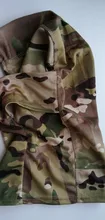Pasamontañas de camuflaje táctico, máscara facial CS completa, juego de guerra, caza del ejército, deportes de ciclismo, casco con forro, militar, Multicam, CP, bufanda