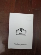 Cartera inteligente para hombre y mujer, tarjetero de aleación de aluminio, Mini billetera informal de negocios, de cuero