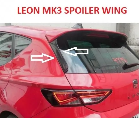 Seat Leon Window Trim спойлер с задней крышей 2012-2020 Mk3/3 5 ABS пластик Быстрая доставка из