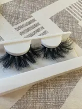 BossGirl-pestañas de visón esponjoso, 25mm, pestañas tupidas de visón, pestañas a granel, visón superancho, reutilizable, hermoso maquillaje