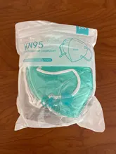 Mascarilla ffp2reutilizable kn95 para adultos, Máscara protectora con certificado ce, 100 Uds.