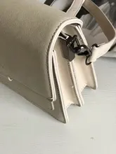 Bolso pequeño de estilo coreano para mujer, bandolera de hombro cuadrada, con correa de hombro ancha, a la moda, 2021