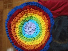 Colchoneta de Snuffle para perros, juguetes de puzle que aumentan el IQ, alimentador de dispensar lento, adiestramiento de cachorros Gato esterilla, juegos de alimentación, juguete de inteligencia alimentaria