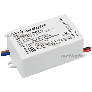 

028281 power supply arj-ke21700-pfc-triac-a (15W, 700ma)-1 pc Arlight