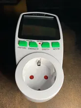 HiDANCE-medidores de potencia CA 220v, medidor de energía digital, medidor de vatios, UE, Analizador de toma de medición de coste de electricidad