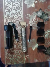 Cortadora de pelo eléctrica para hombre, afeitadora profesional de pelo Dragon Barber, sin cable, USB, 0mm