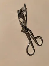 Rizador de pestañas de acero inoxidable, 1 unidad, rizado blanco y plateado, maquillaje cosmético, rizador de pestañas, instrumento para pestañas