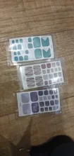 Toe-Nail-Wraps Stickers Foot-Decals Adhesive Salon Manicure Full-Cover DIY Waterproof